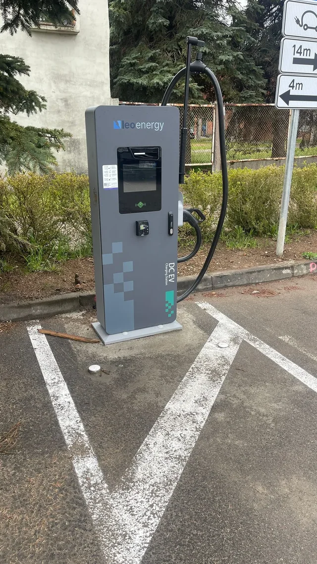 600 kW split DC charging system in Klaipėda · Klaipėda